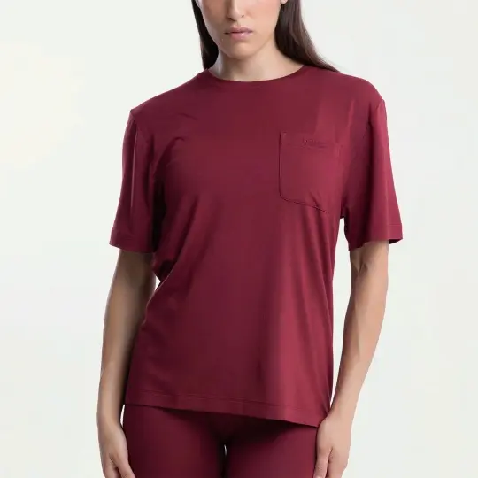 Sleep Short Sleeve Tee Claret