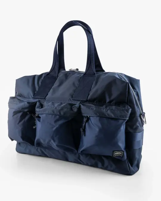 Porter - Yoshida & Co. - Force 2Way Duffle Bag - Navy Blue