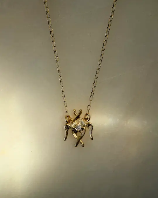 Baby Seraphim // 1.5mm // Gold Necklace