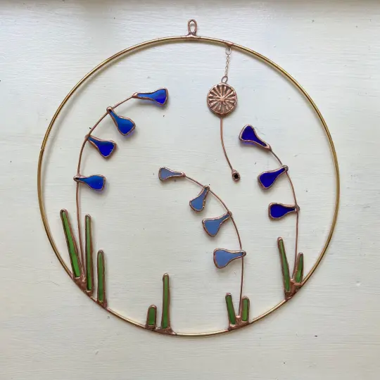 Bluebell Wreath no.8