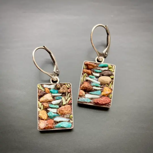 Sedona Rock River Earrings