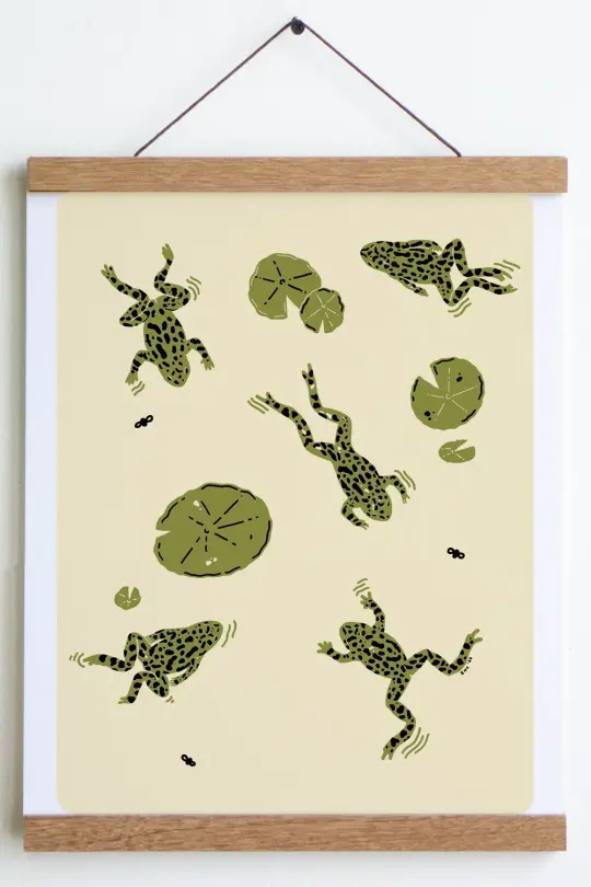 Frog Days Print