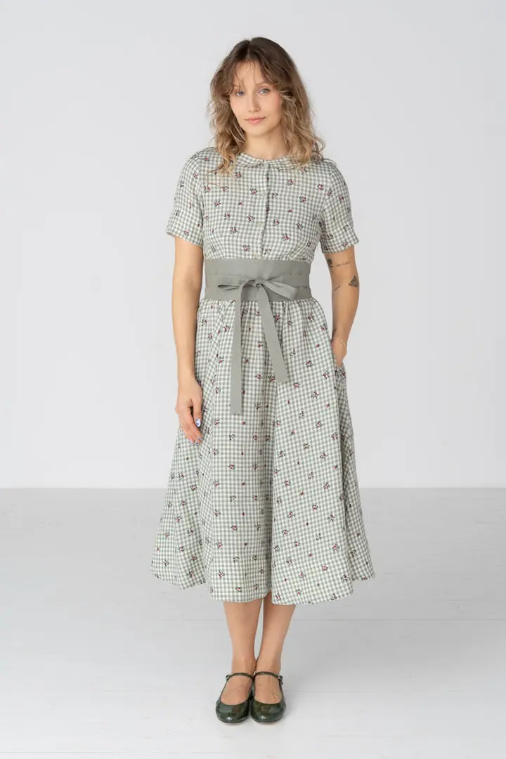 Ribbon – Adjustable Linen Waist Wrap