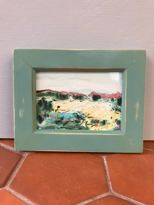 framed landscape tile - 4