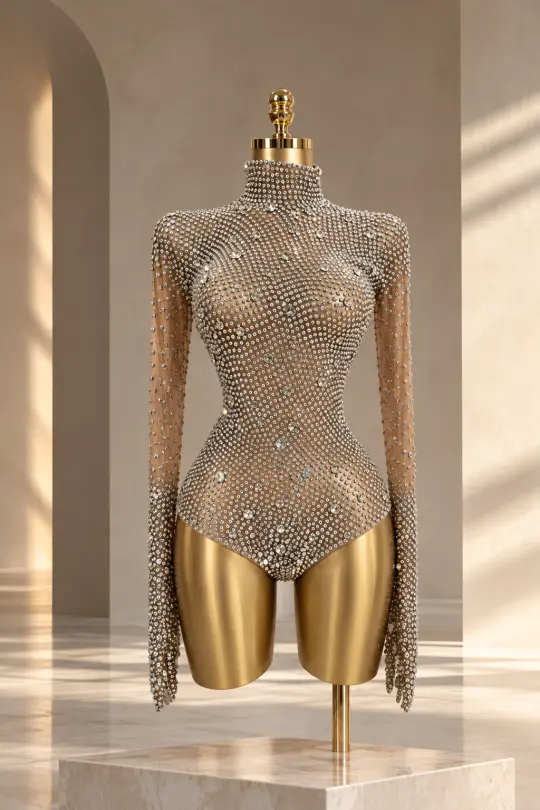 Karina diamond bodysuit