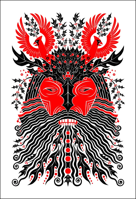 Holly King Print
