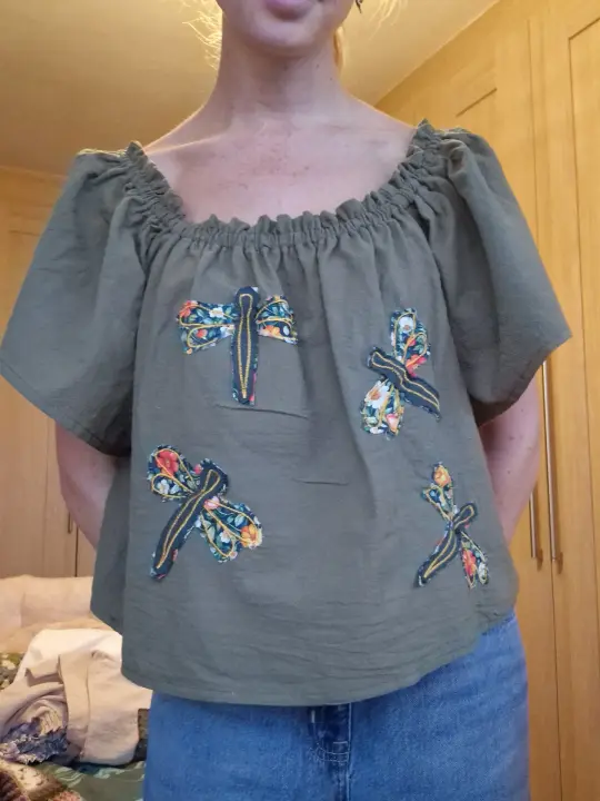 Selina top - Dragonfly - size L