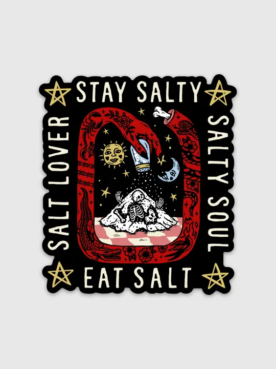Salt Lover Sticker