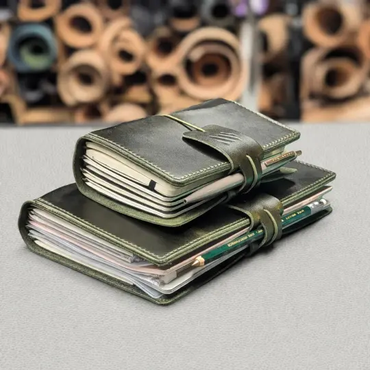 CUSTOM Traveller's Notebooks | Chonky Pocket + A5 for C.D.