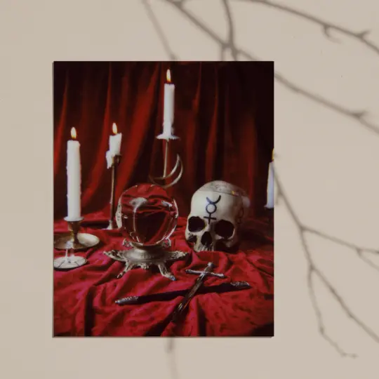 Crimson Spell Giclee Print