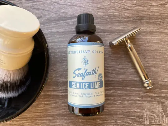 Seaforth! Sea Ice Lime Aftershave Splash