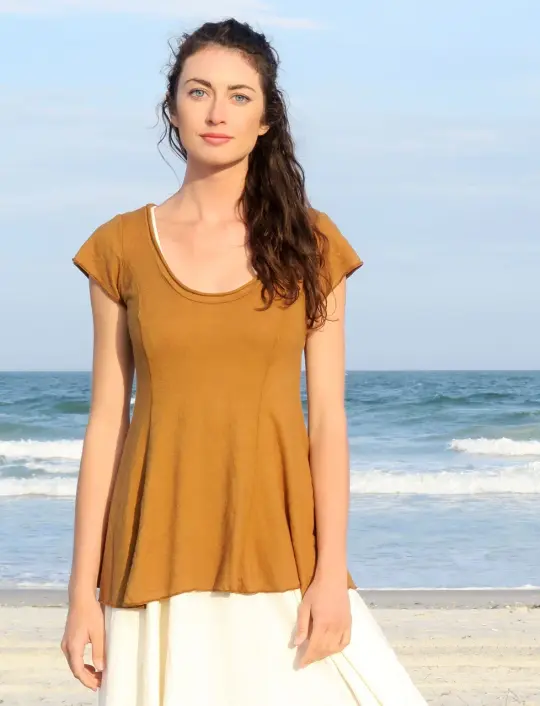 Crescent Princess Seam Shirt