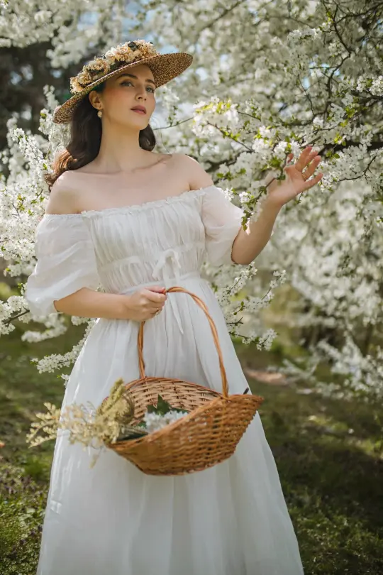 Osmanthus 01 | maxi linen dress