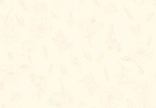 Cream Sketch Floral from Orchard House