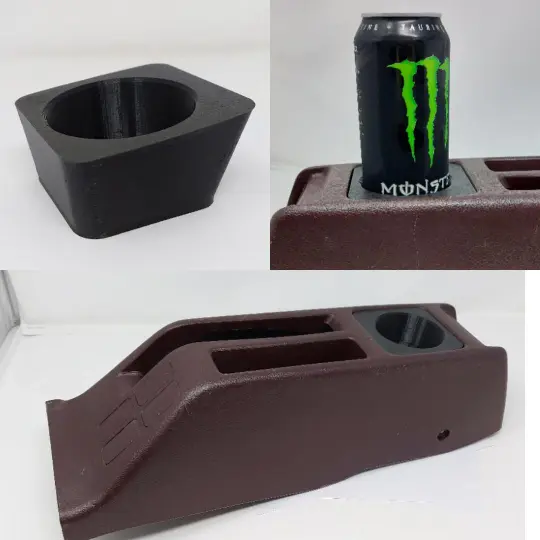 90-93 Honda Accord Hand Brake Cover Pocket Cup Holder