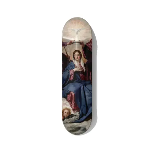 Velázquez Coronation of the Virgin Skateboard Art
