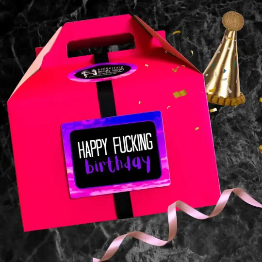 Happy Fucking Birthday Gift Set.