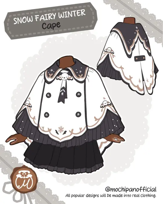 (Interest Check) Snow Fairy Winter Cape