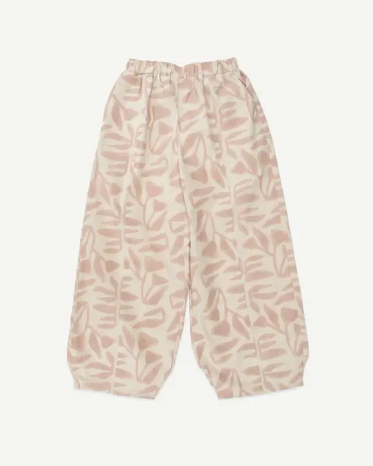 The Palace Pant in Botanical Block Print