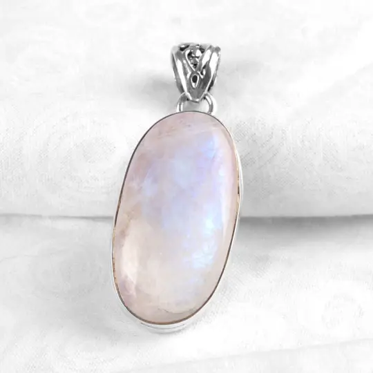 Pink Moonstone Pendant