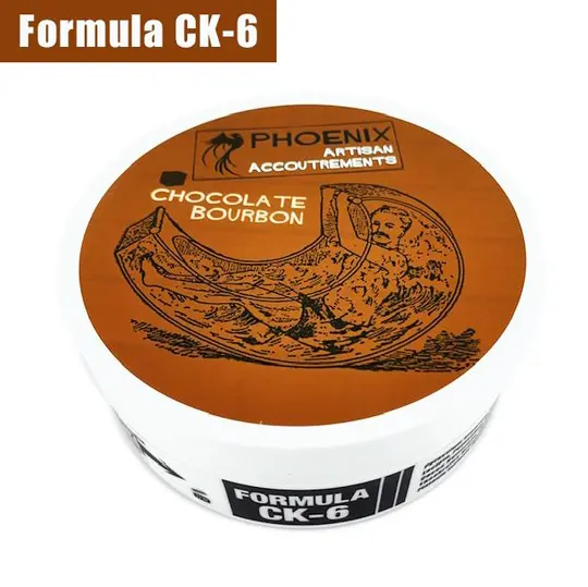 Chocolate Bourbon Artisan Shaving Soap | Ultra Premium CK-6 Formula