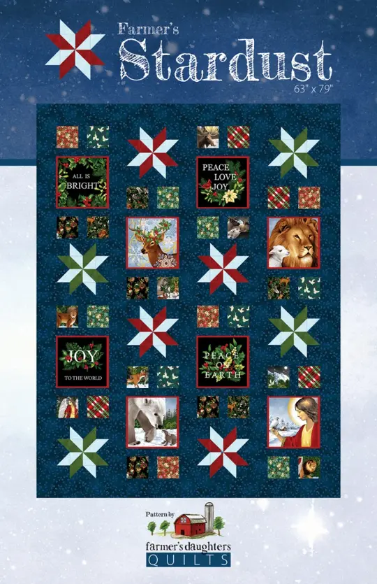 Farmer's Stardust Quilt Pattern