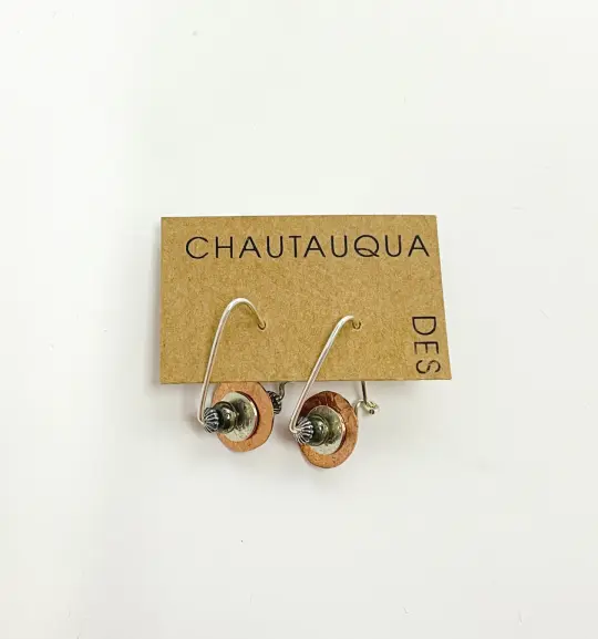 Sterling Silver Triangle Hoop Earrings