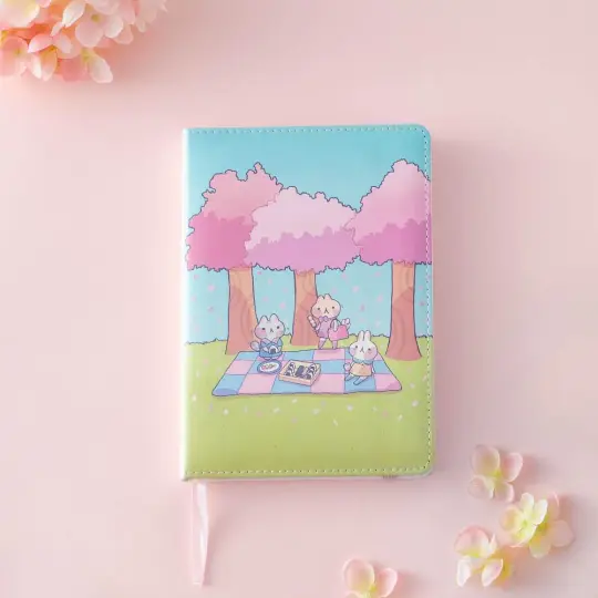 Tsuki ‘Four Seasons: Spring Edition’ Bullet Journal ☾ @milkkoyo x NotebookTherapy