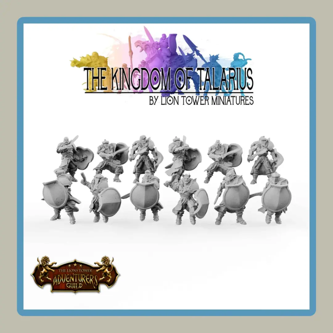 32mm scale kingsguard shieldguard