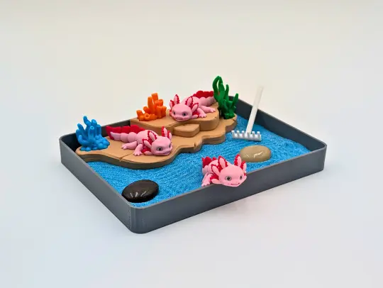 Axolotl Zen Garden