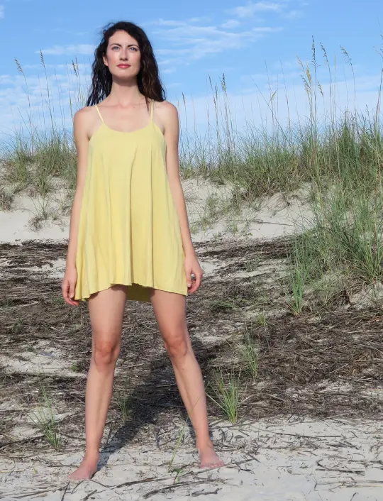 Adjustable Strap Built-in Bra Wanderer Tunic