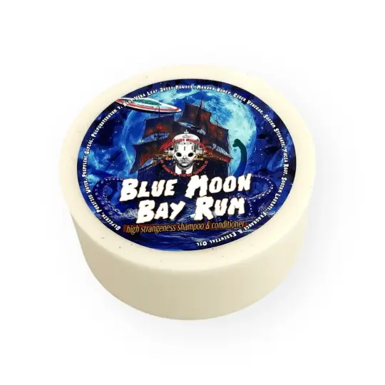 Blue Moon Bay Rum Conditioning Shampoo Puck | A Celestial Twist on a Shaving Classic!