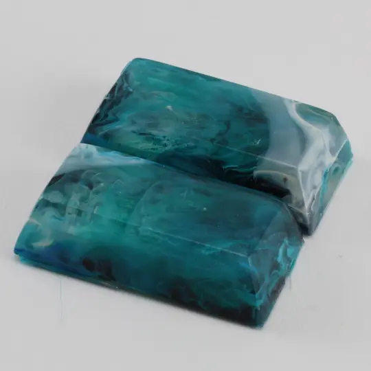 Cherry 2.00u Pair Set Resin Artisan Keycaps Week 34-13