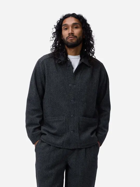 Easy Jacket ~ Black Tweed