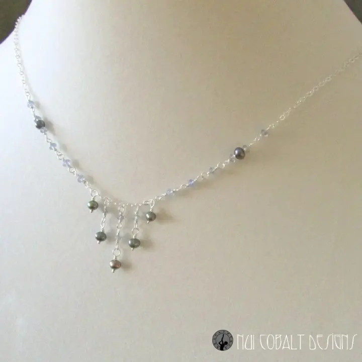 The Stroke of Midnight Necklace