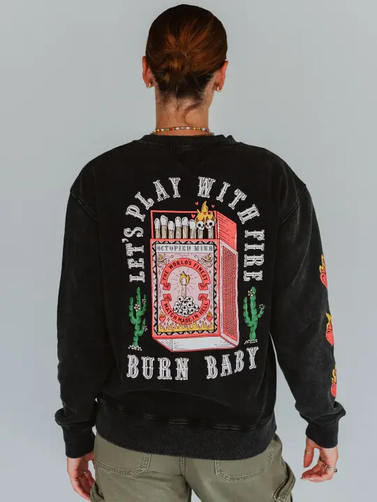 Burn Baby Sweater