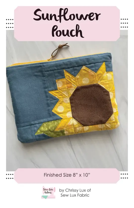 Sunflower Pouch