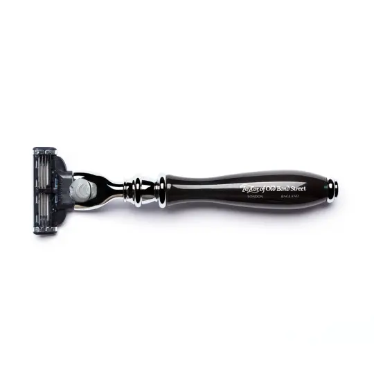 Victorian Mach3 Razor with Black Handle