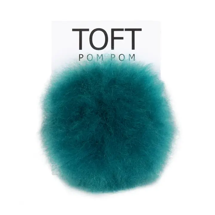 Teal Pom Pom