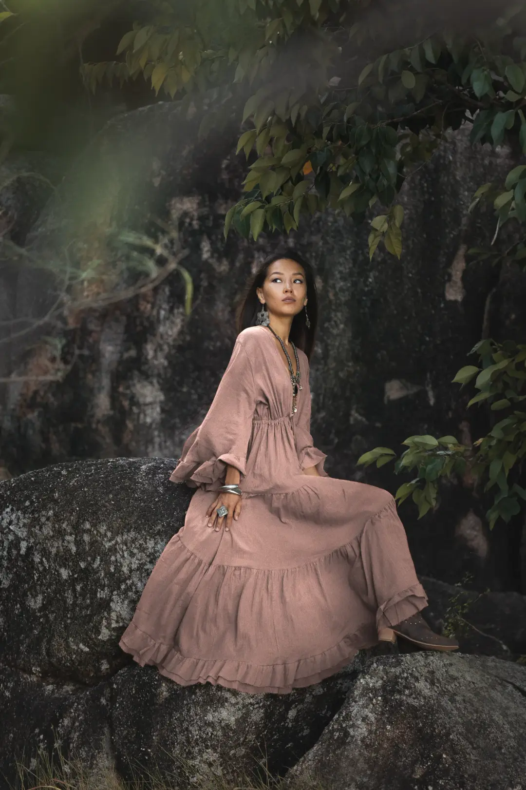 Maxi Dress Ayu Desert Rose