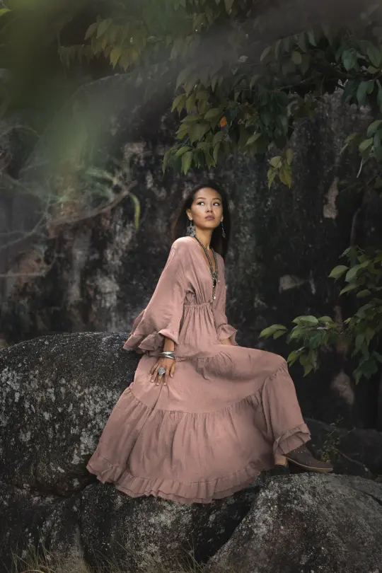 Maxi Dress Ayu Desert Rose