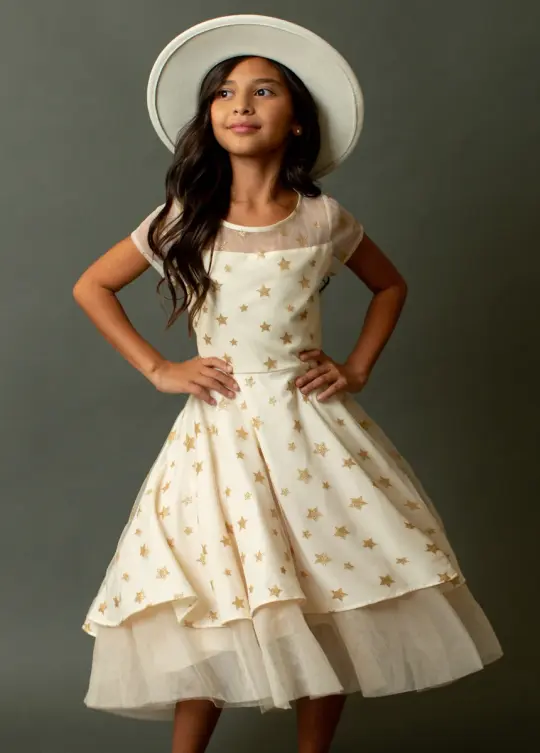 Annalise Dress in Cream