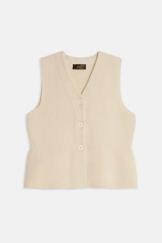 GANNES – CARDIGAN SANS MANCHES