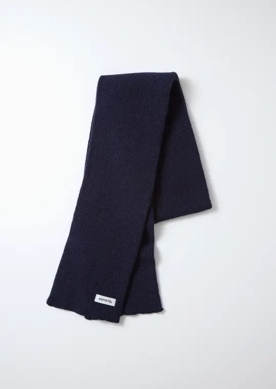 ROTOTO - Sockstole Scarf - Dark Navy