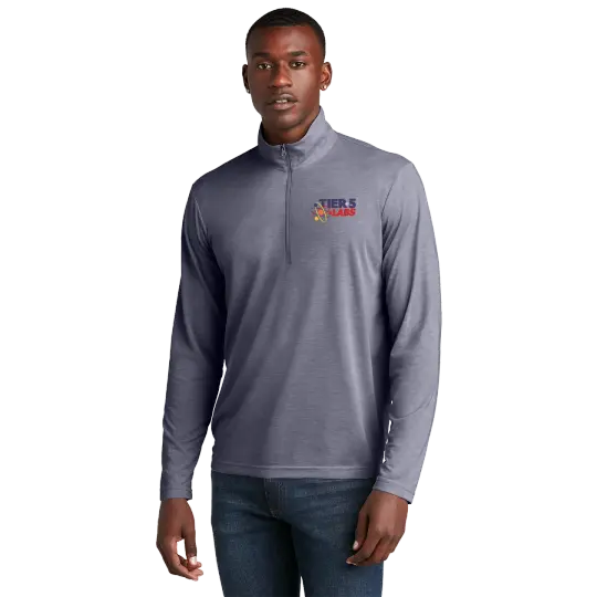 Tier 5 Labs ST407 Sportek 1/4 zip Triblend pullover