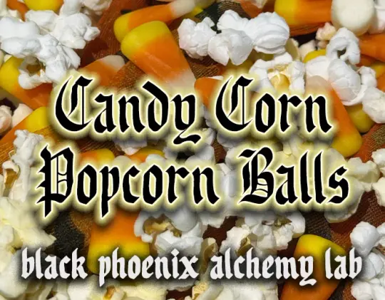 Candy Corn Popcorn Balls Perfume Oil