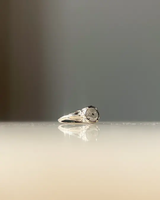 Pillars of the Heart II // 14kw + 1ct Diamond