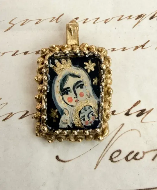 Mother and Child Pendant