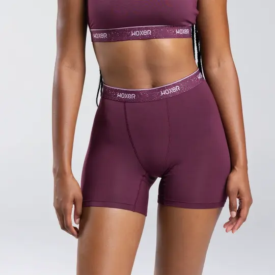 Baller High Waisted Mulberry