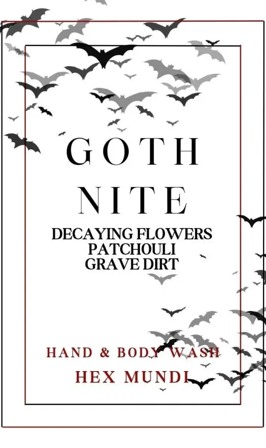 Goth Nite Hand & Body Creme ~ Venue Collection